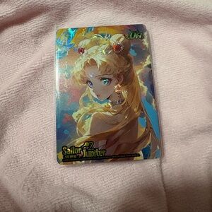 Japanese Sailor moon card shiny card of sailor moon